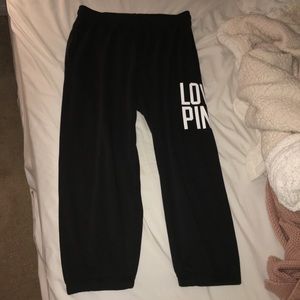 pink sweatpants